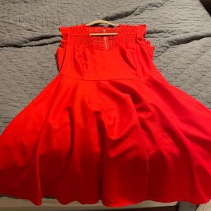 Like new, red City Chic dress.